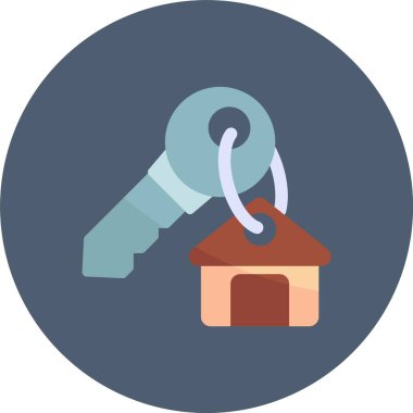 vektör evi anahtarı ico