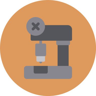 Mikroskop, mikroskop, mikroskop ve mikroskop ikonu