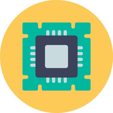 vektör Chip Simgesi illüstrasyonu