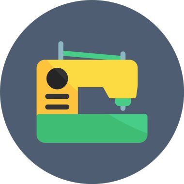 Vektör dikiş makinesi simgesini