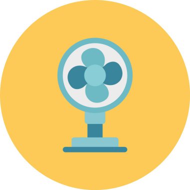 Benzersiz fan çizgisi vektör simgesi