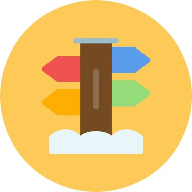 Kalem. Web simgesi basit illüstrasyon