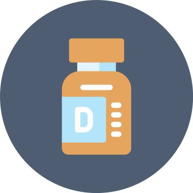 Şişe. Web simgesi basit illüstrasyon