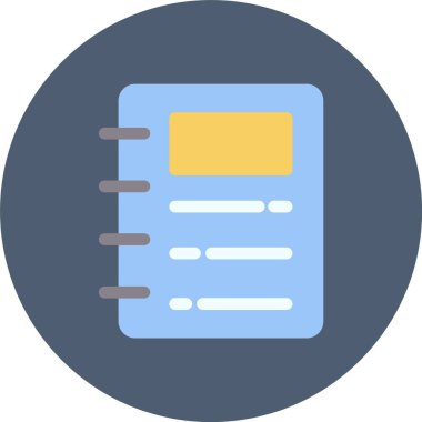 belge simgesi vektör illüstrasyonu