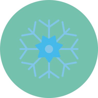 Projeniz için vektör kar tanesi simgesi