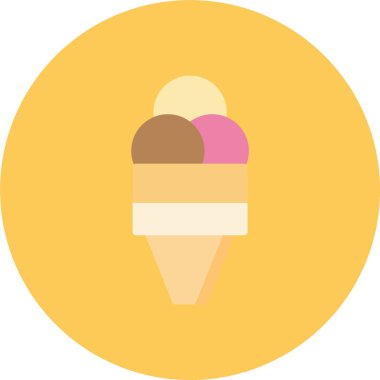 dondurma vektör dairesi deseni