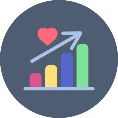 Grafik. Web simgesi basit illüstrasyon