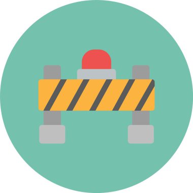 yol işareti vektör simgesi