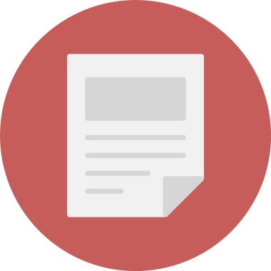 Belgenin vektör simgesi