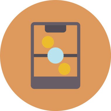 cep telefonu ikonu vektör illüstrasyonu