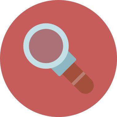 Kolayca değiştirilebilen veya düzenlenebilen cam vektör simgesi büyütülüyor