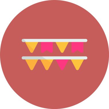 Yemek. Web simgesi basit illüstrasyon