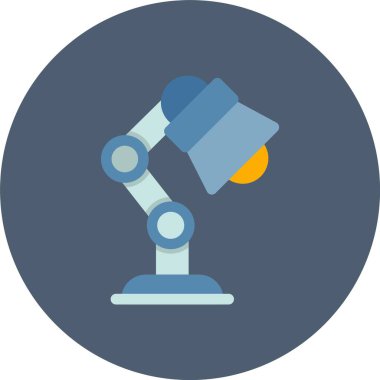 Robot simgesinin vektör illüstrasyonu