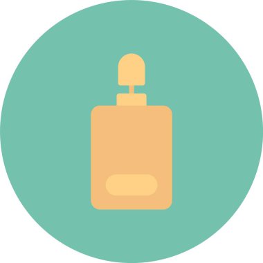 Parfüm düz vektör simgesi