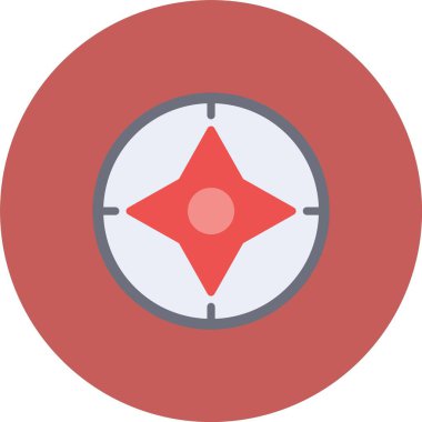 Hedef. Web simgesi basit illüstrasyon