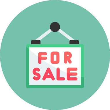 trend biçimi izole edilmiş arkaplanda satış simgesi