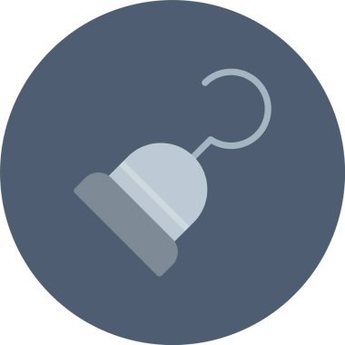 Çan simgesinin vektör illüstrasyonu