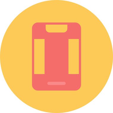 vektör çanta düz simgesi