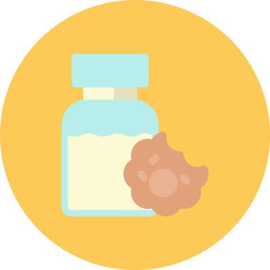 ilaç ve sağlık hizmeti renkli vektör simgesi