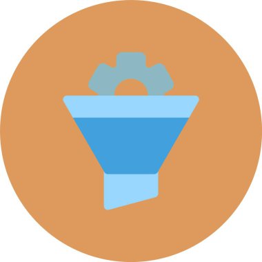 beautiful flower vector glyph icon