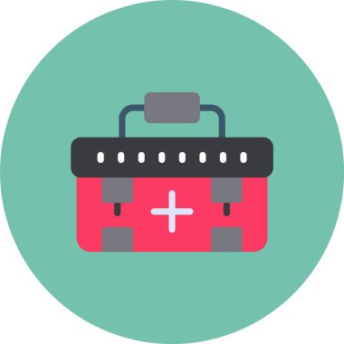 Kişisel ve ticari kullanım için bavul vektör simgesi simgesi vektör çizimi..