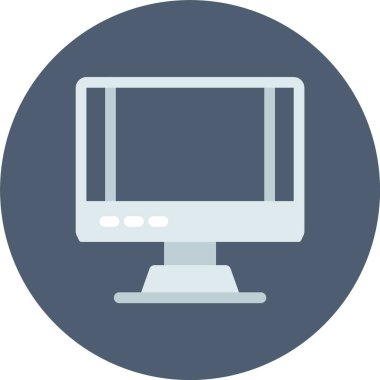 Glyph Çember Vektör Simgesi Tasarımı İzle