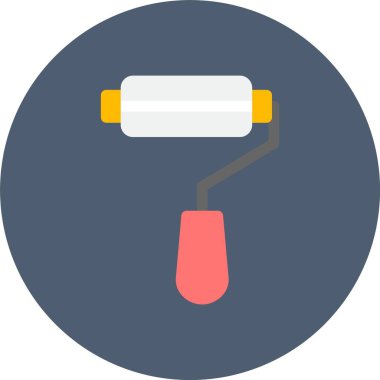 Düz Çember Vektör Simgesi Tasarımı