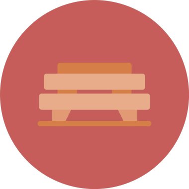 Gıda simgesinin vektör illüstrasyonu