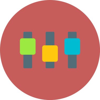 Modern simgenin vektör illüstrasyonu