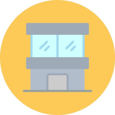 vektör yapı simgesi, vektör illüstrasyonu