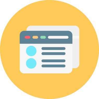 seo modern simgesinin vektör illüstrasyonu