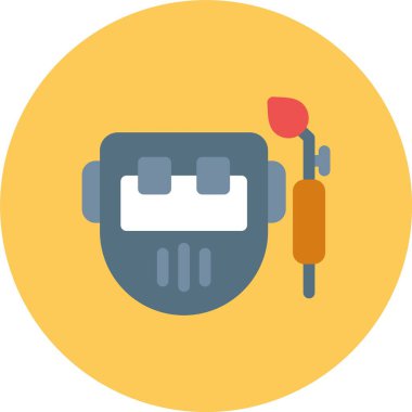 araba tamir servisi simgesi, vektör illüstrasyonu