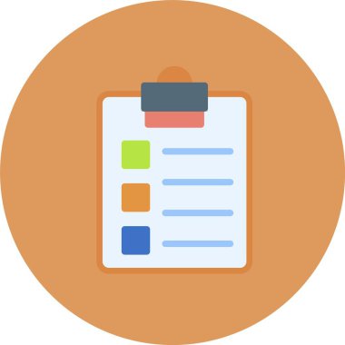 iş düz vektör çizgisi simgesi g