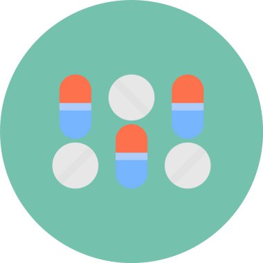 Haplar. Web simgesi basit illüstrasyon