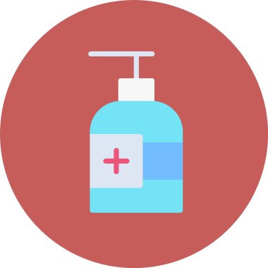 Şişe. Web simgesi vektör illüstrasyonu