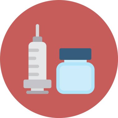 Şişe. Web simgesi vektör illüstrasyonu