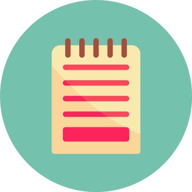 kitap simgesi, vektör illüstrasyonu basit tasarım