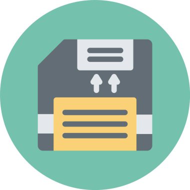 Dosya. Web simgesi basit illüstrasyon