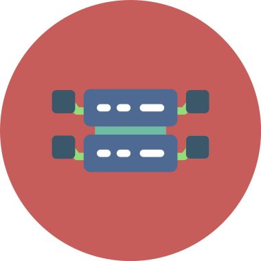 Seo simgesinin vektör illüstrasyonu
