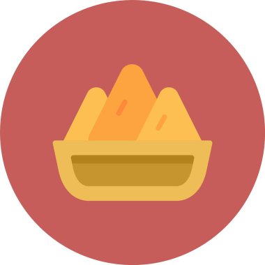 Gıda simgesinin vektör illüstrasyonu