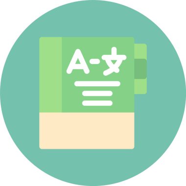 Deneme. Web simgesi basit illüstrasyon