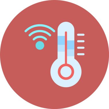 temperature modern icon, vector illustration