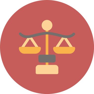 vektör adalet web simgesi