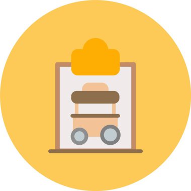 Ticari ve ticari kullanım için illüstrasyon simgesi tasarımı.