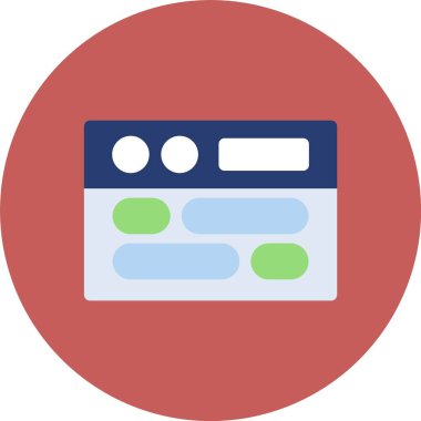 Modern b simgesinin vektör illüstrasyonu