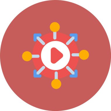 seo modern simgesinin vektör illüstrasyonu