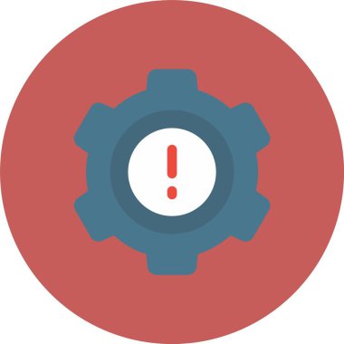 vektör Uyarı simgesi illüstrasyonu