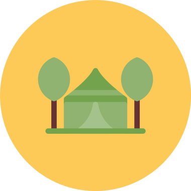 Eşsiz Ağaç Vektör Satırı Simgesi