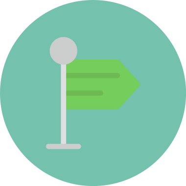 Web Kullanımı için Bayrak, Basit Vektör Resimleri