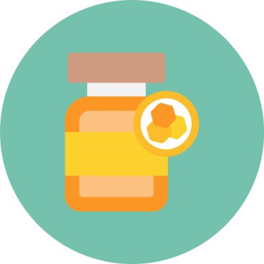 Tıp düz vektör simgesi